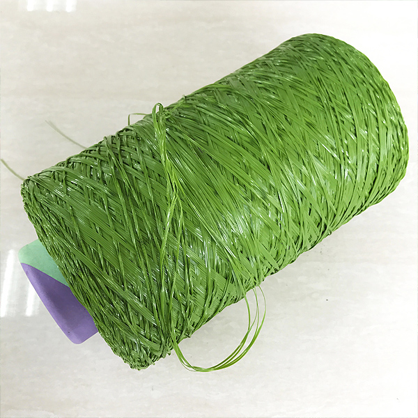 lime green artificial grass yarn